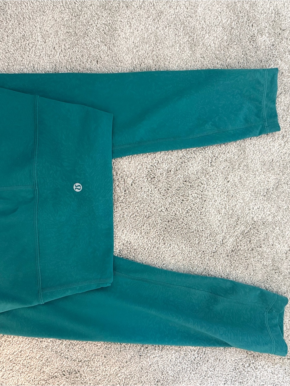lululemon athletica Teal Green Leggings
